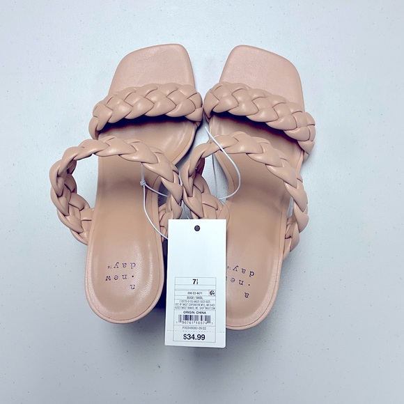 Women's Basil Mule Heels - A New Day - Picture 9 of 13